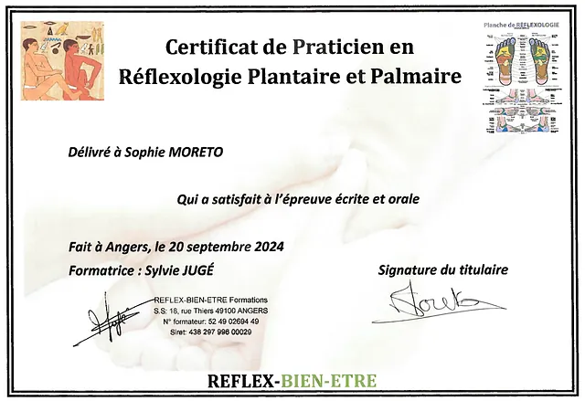 Certificat de Praticien